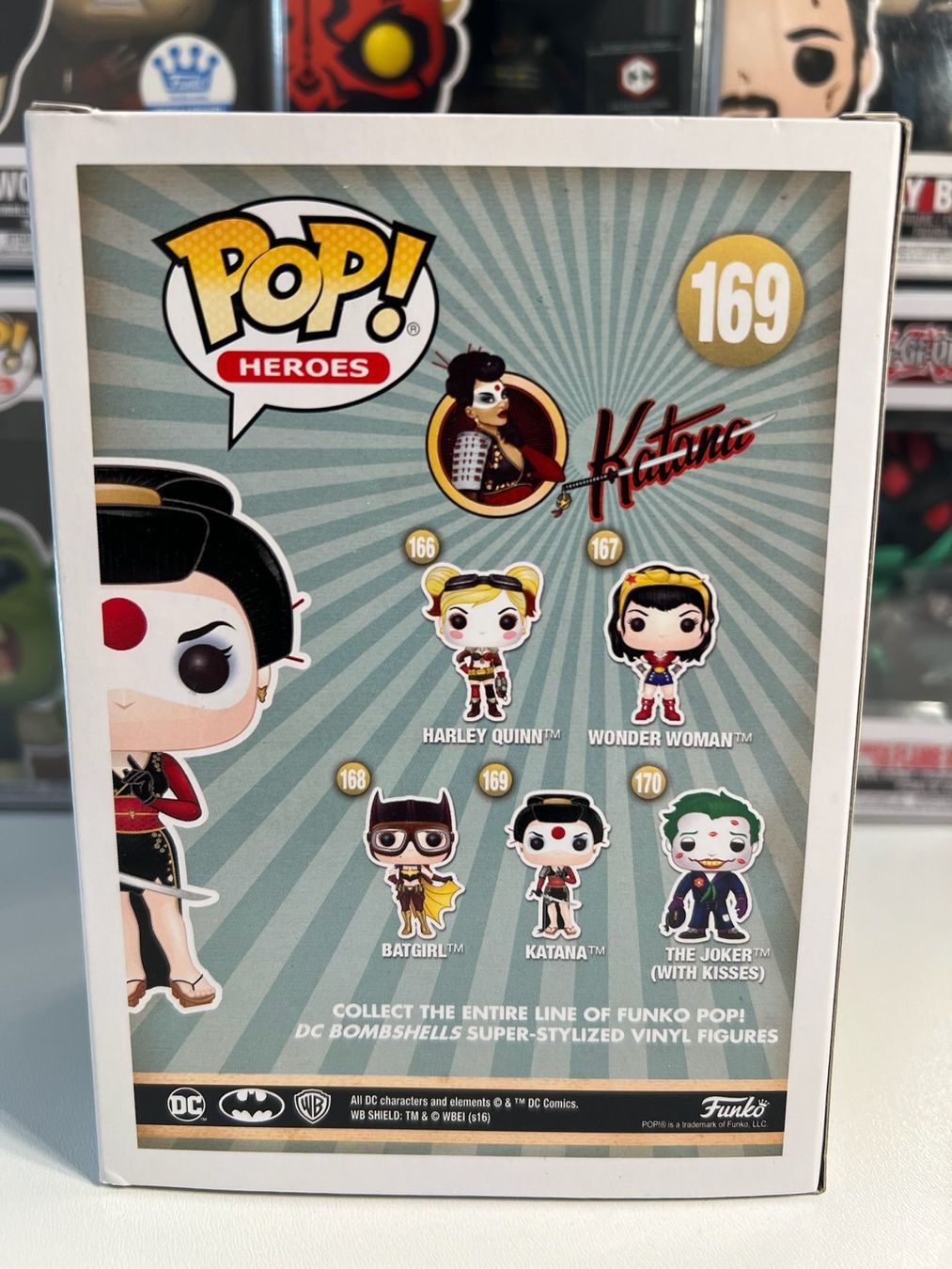 Funko Statuette: Funko POP! Heroes DC Comics Bombshells Katana – Usato da Le Mouret venduto da perfectbijou 2
