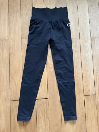 Schwarze Sport Leggings, Grösse S