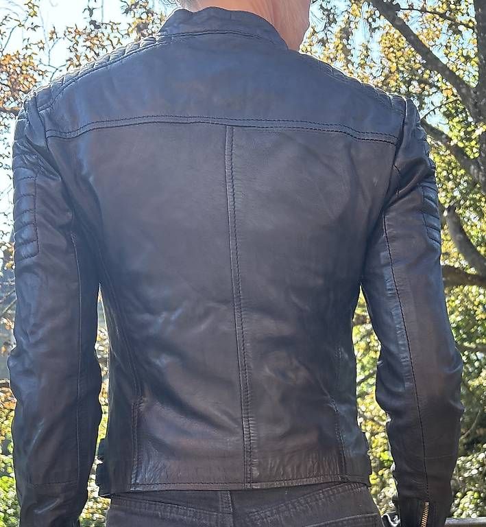 Vestes: Lederjacke schwarz – D'occasion à Goldach par oli_htk8 1