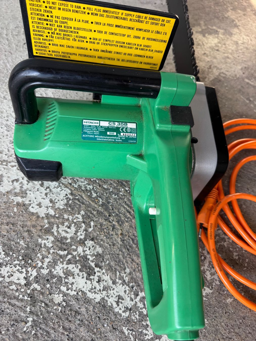 Hitachi Scies: Hitachi CS 35B Kettensäge – D'occasion à Frauenfeld par lona05 5