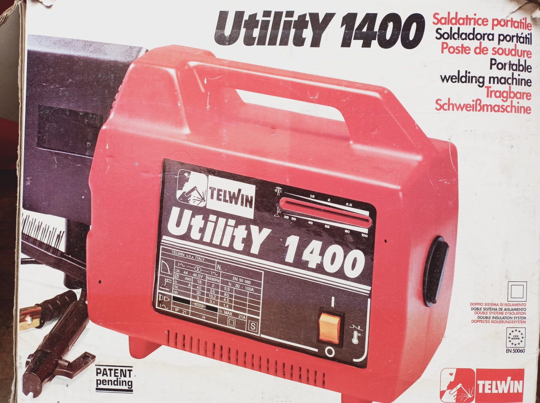 Saldatori: TELWIN Utility 1400 Elektroden Schweissgerät – Usato da Azmoos venduto da Hach62 6