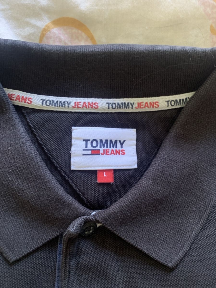 Tommy Hilfiger Magliette Polo: Polo Tommy jeans noir - Taille L – Usato da Yverdon-les-Bains venduto da Luca_Ald 1