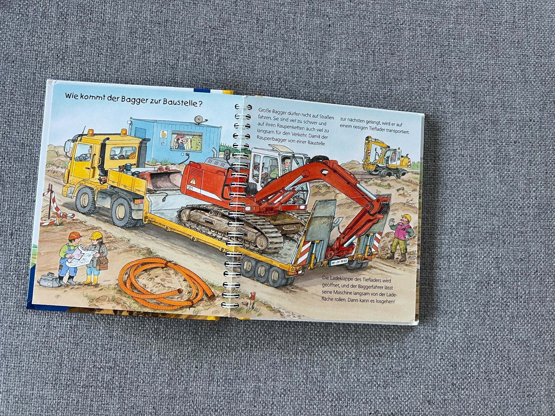 Bücher: Der Bagger * Wieso Weshalb Warum Junior – Gebraucht aus Ennetbaden von mapa05 2
