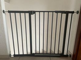 Absperrgitter Hauck Clear Step Autoclose mit Verlängerungen