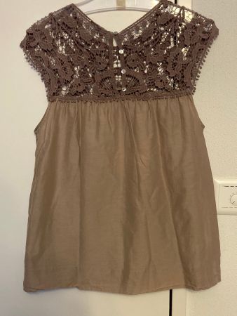 Leichtes schönes Top - Massimo Dutti - Gr. L / 34 !