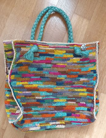 Tasche für Strand oder Badetasche, Handgefertigt