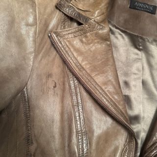 Giacche: Vintage brown leather jacket L – Usato da Zofingen venduto da JumpInVintage 6