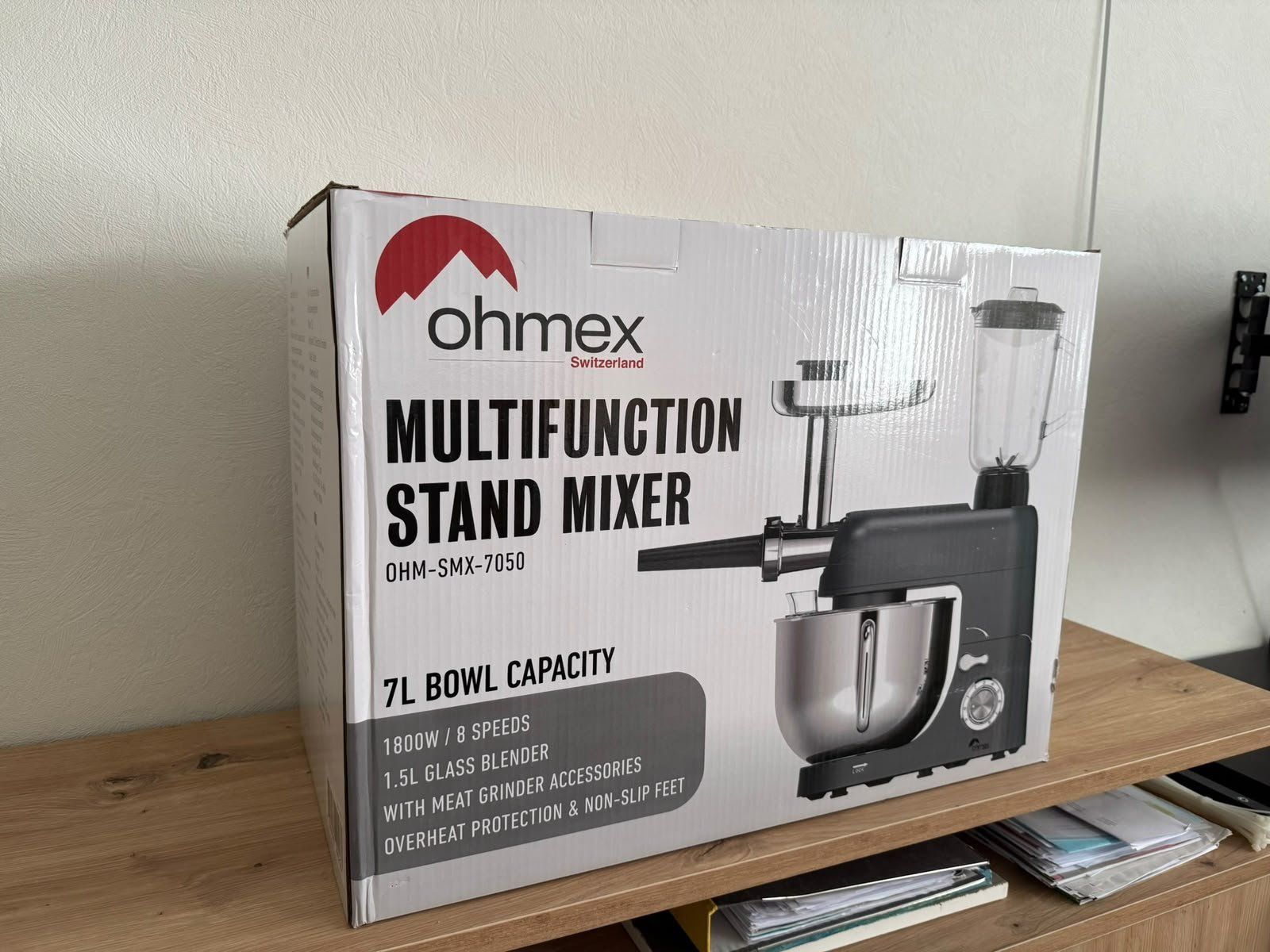 Ohmex Elettrodomestici da cucina: Ohmex Multifunktions-Standmixer OHM-SMX-7050 – Nuovo e nell'imballaggio originale da Gossau SG venduto da Gogstedi 2