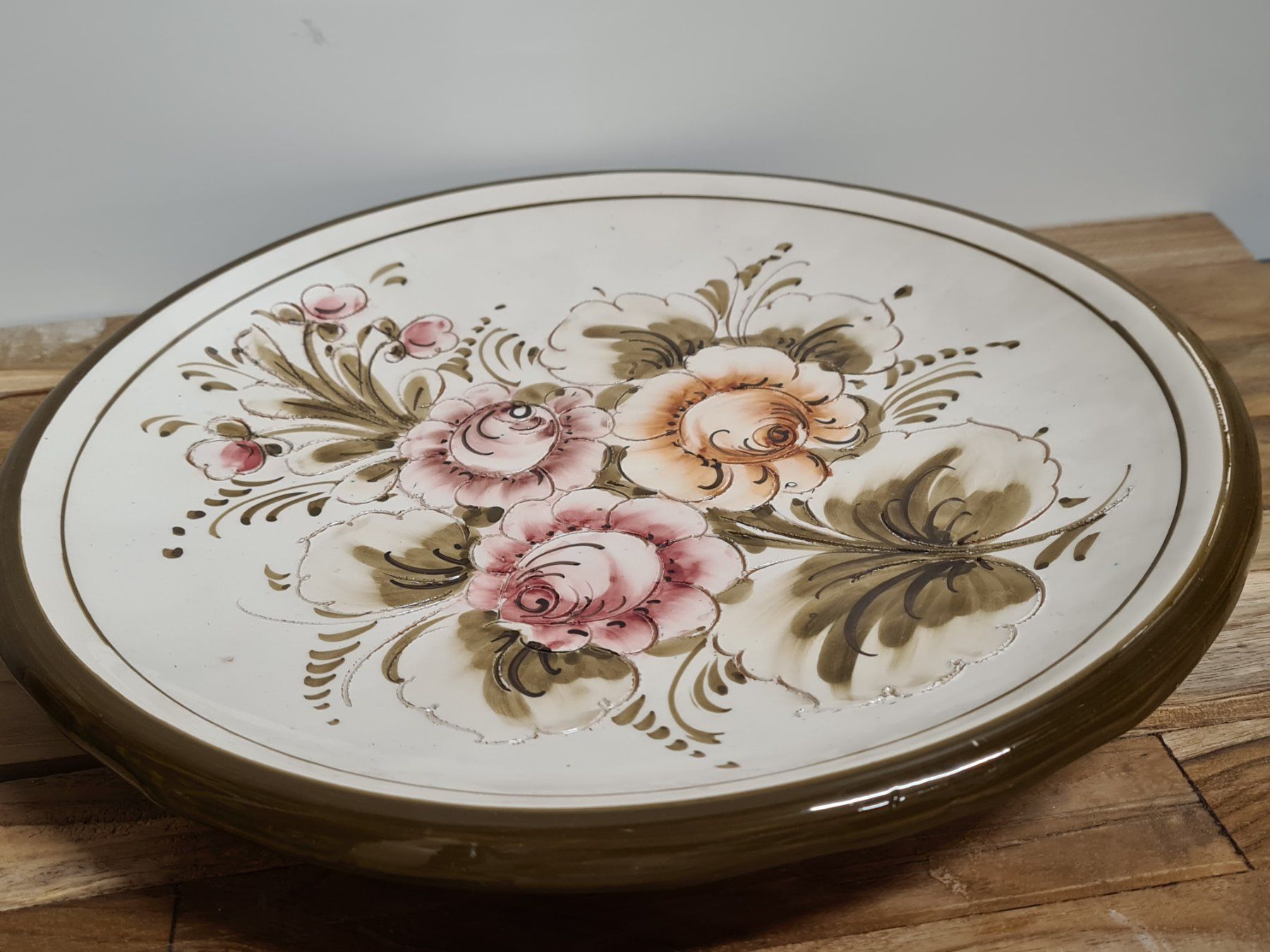 Piatti: Alter schöner Wandteller 29 cm – Usato da Amriswil venduto da used2use 1