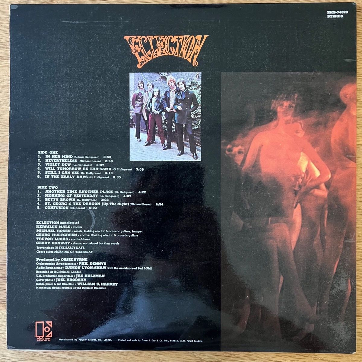 Schallplatten: Eclection - Same / 1. UK-Press. 1968 - Stereo - TOP – Gebraucht aus Gais von soundcave57 1
