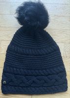 Berretto UGG in lana con pompon, nero