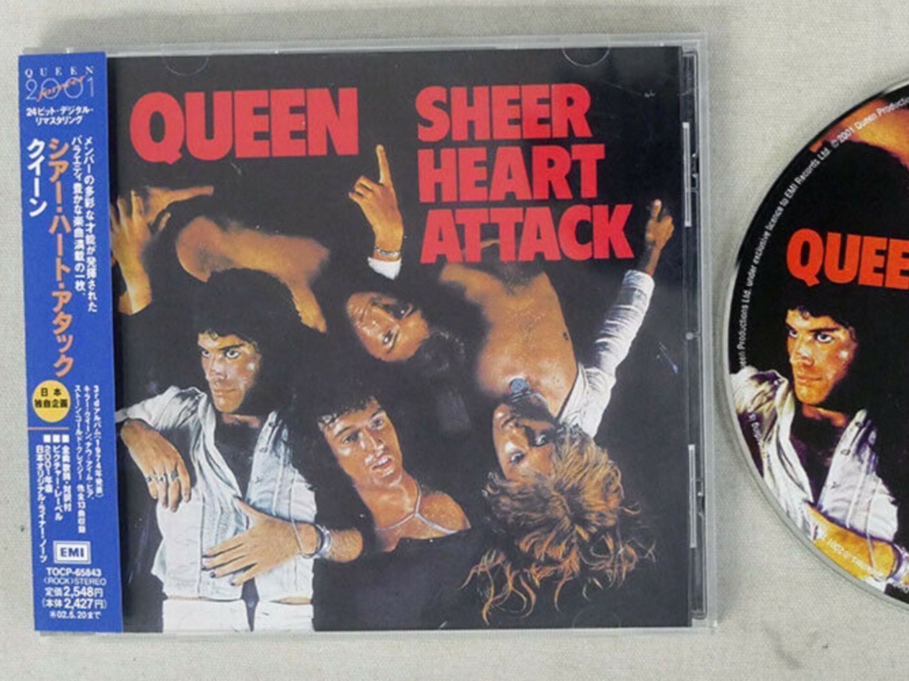 CD: QUEEN sheer heart attack OBI JAPON 1CD – Usato da Noes venduto da Orsomarso72