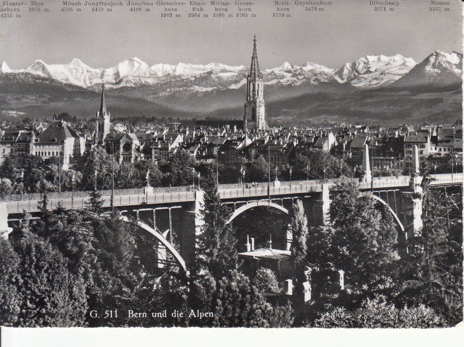 Ansichtskarten: Bern 1950 – Gebraucht aus Bürglen TG von StampGraf