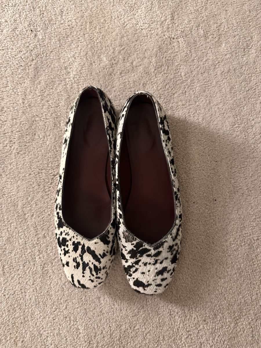 Scarpe da donna: Ballerina Flats Kuhmuster / Fell – Usato da Zürich venduto da ell_vm