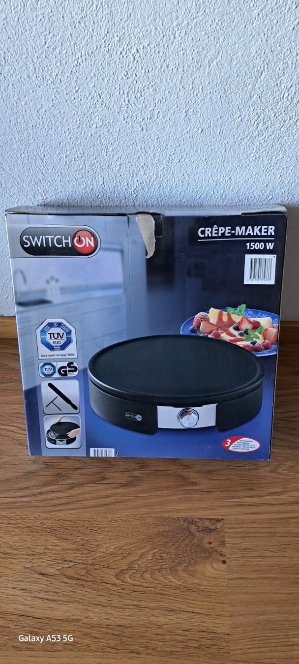 Elettrodomestici da cucina: Crêpe-maker 38cm. – Nuovo e nell'imballaggio originale da Frauenfeld venduto da berk39 1