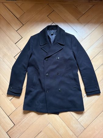 Mantel schwarz 56