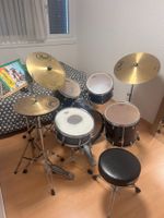 gebrauchtes Schlagzeug der Marke Pearl zu verkaufen