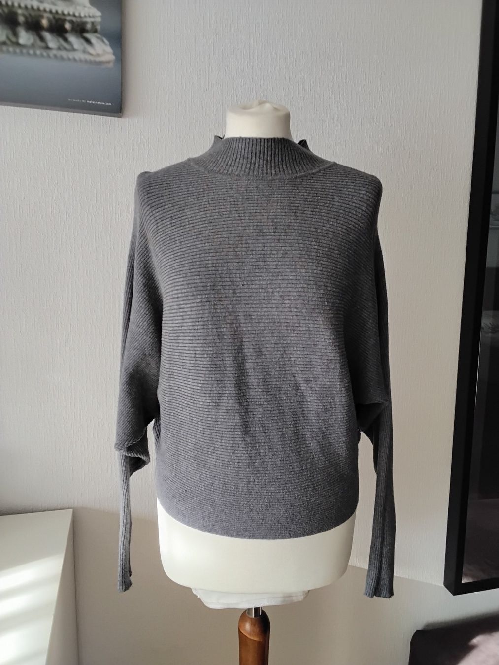 Zara Pullover & Sweatshirts: Pull chaud gris ample, idéal pour l'hiver - Taille S ZARA – Neu (gemäss Beschreibung) aus Chêne-Bourg von Fio994 1