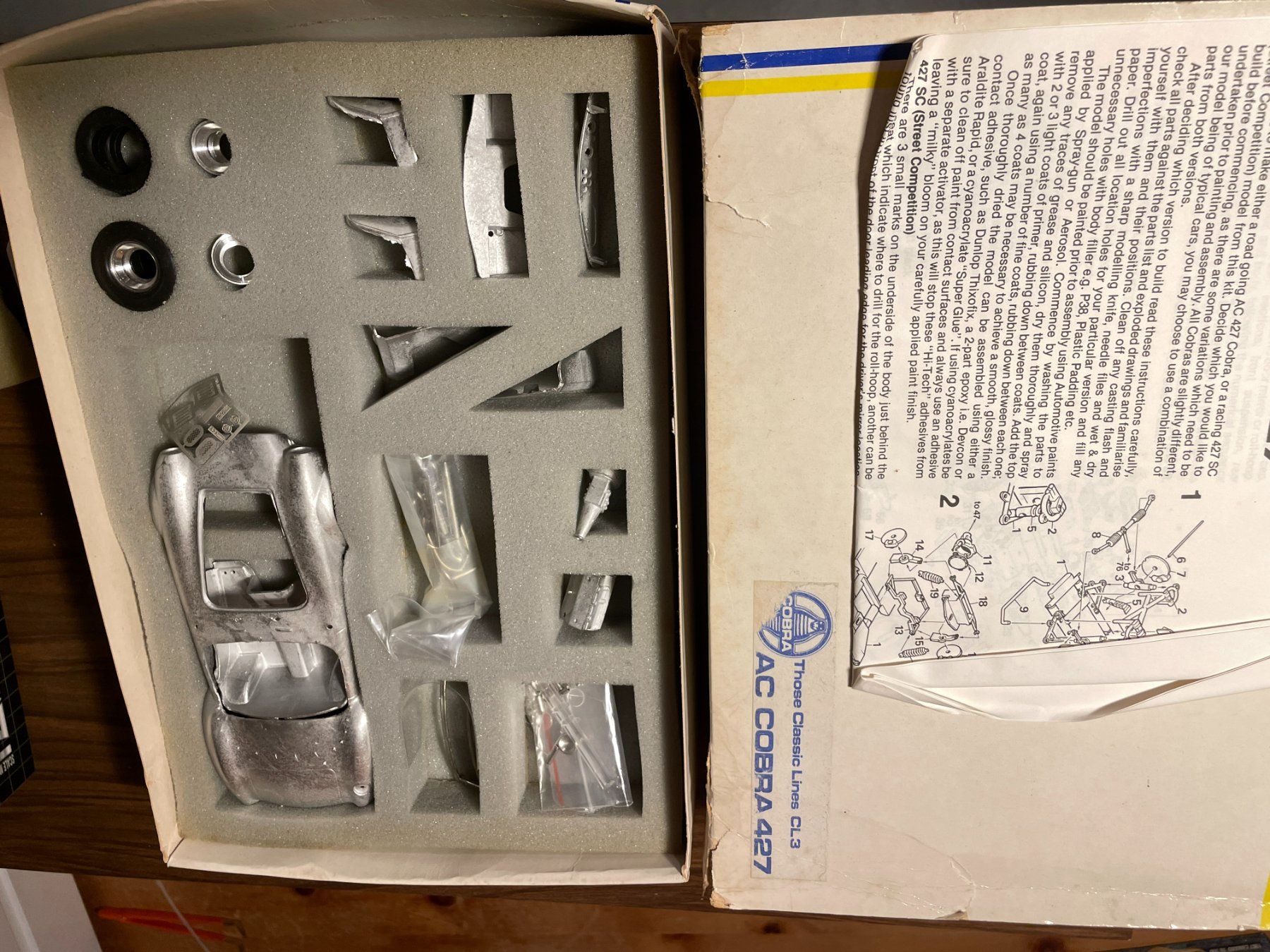 Modellini d'auto: SMTS 1:24     ac cobra 427 – Nuovo e nell'imballaggio originale da Wohlen AG venduto da Erelpowerline 3