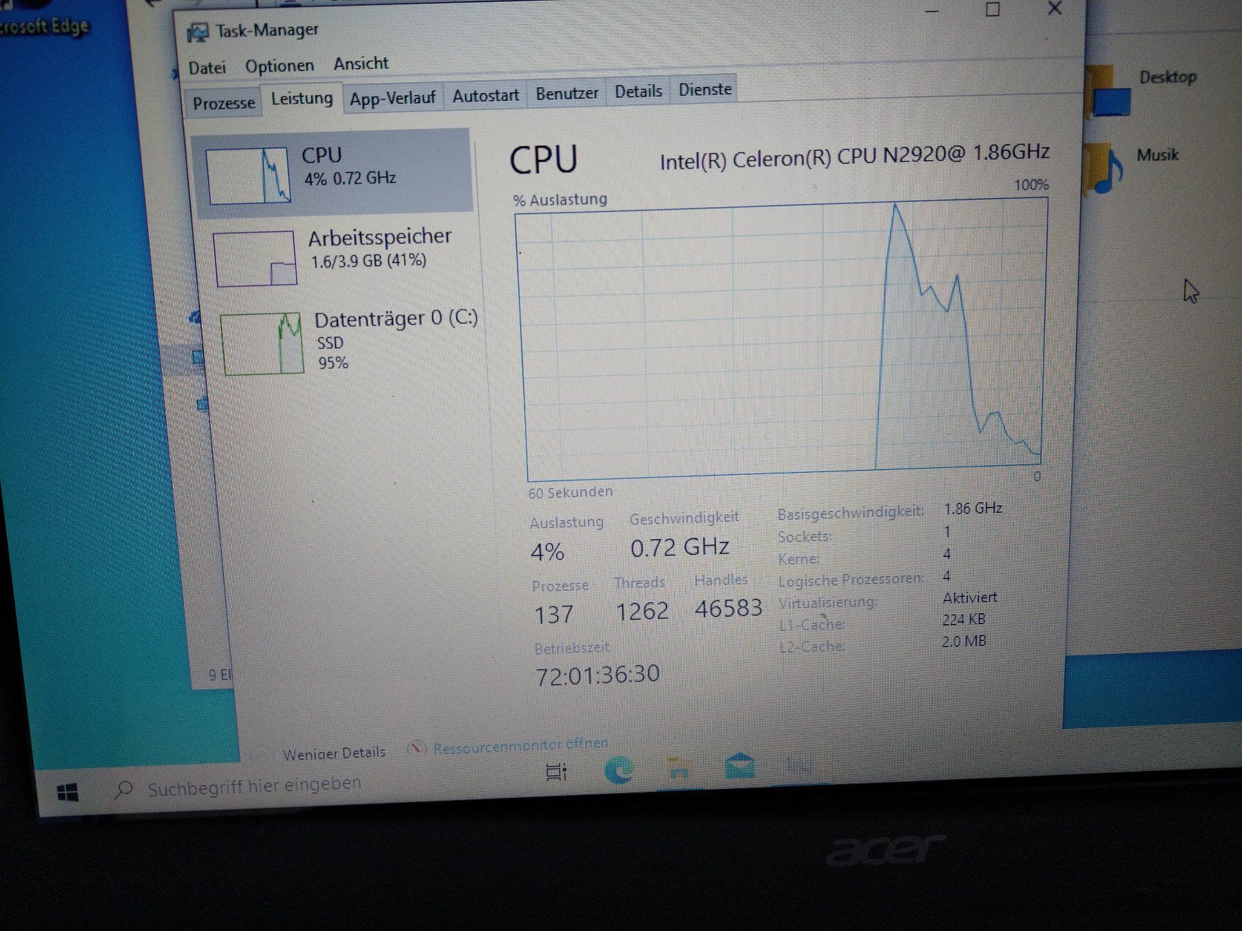 Acer Notebook: Acer Aspire E1 510 – Usato da Busswil BE venduto da ritardo1 3