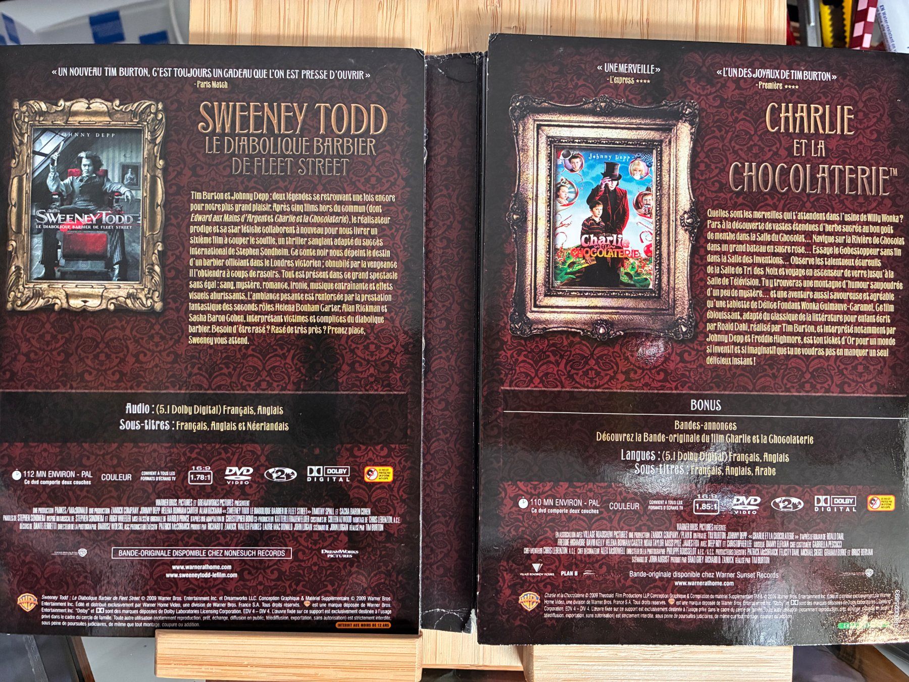 Tutti i DVDs: Tim Burton Collection (Pack 3 DVD) – Usato da Vevey venduto da zecollector 4