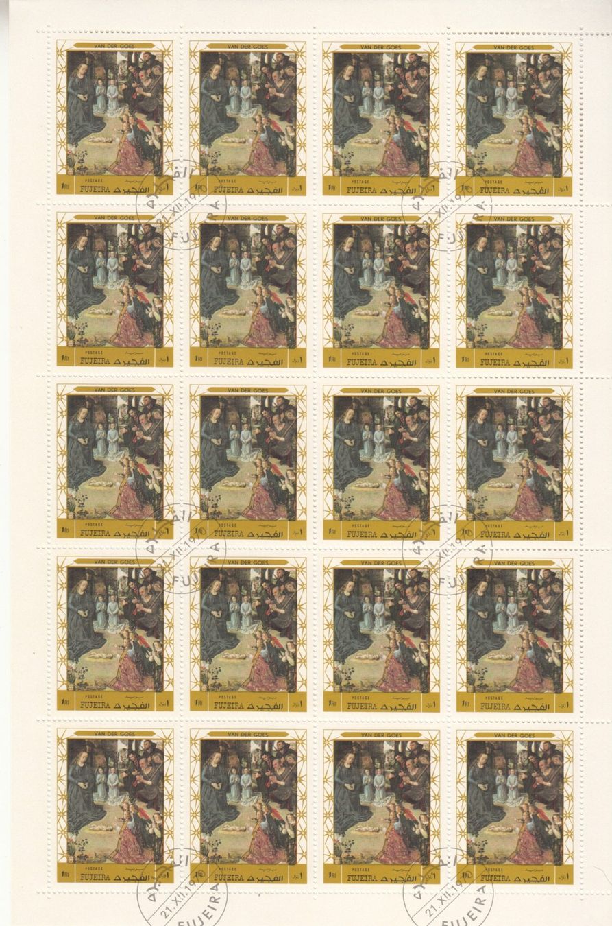 Tutti i francobolli: Fudschaira Bogenware 1970 – Usato da Bürglen TG venduto da StampGraf 3