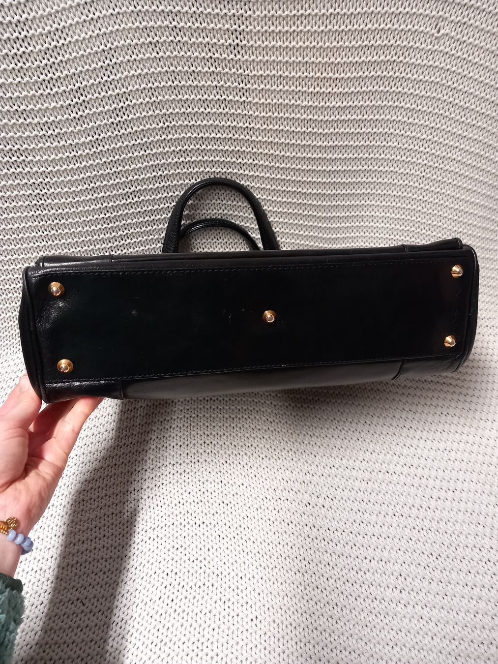 Bally Borse da donna: BALLY Vintage Echt-Leder Handtasche, schwarz – Usato da Gwatt (Thun) venduto da umwelt-brocki 3