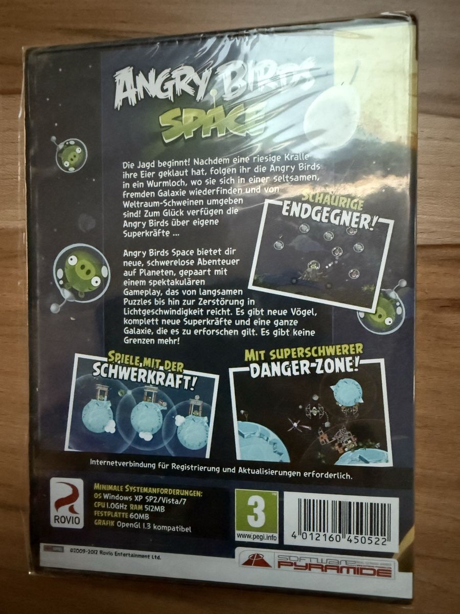 Spiele: PC-Game Angry Birds Space – Neu und originalverpackt aus Grenchen von Bastet007 1