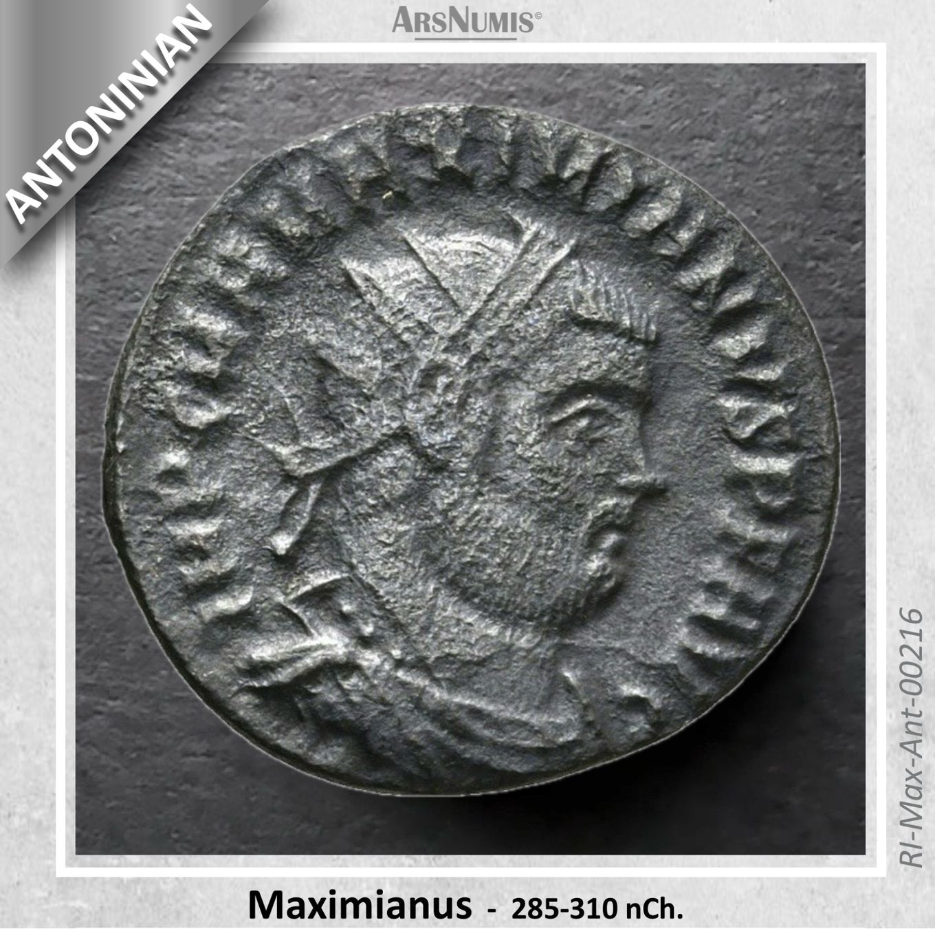 Tutti le monete: Römische Münze - Maximianus – Usato da Oberwil b. Zug venduto da ArsNumis
