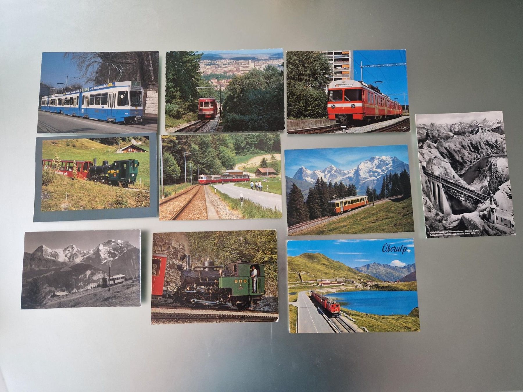 Cartoline postali: AK: Bahnen  Schweiz, – Usato da Büetigen venduto da philat
