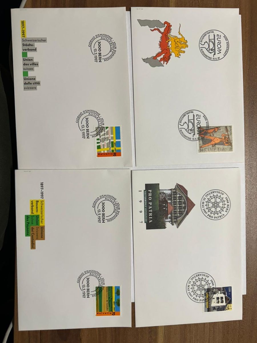 Tutti i francobolli: Sondermarken 1997 – Nuovo (secondo la descrizione) da Bütschwil venduto da sof_p98b 4
