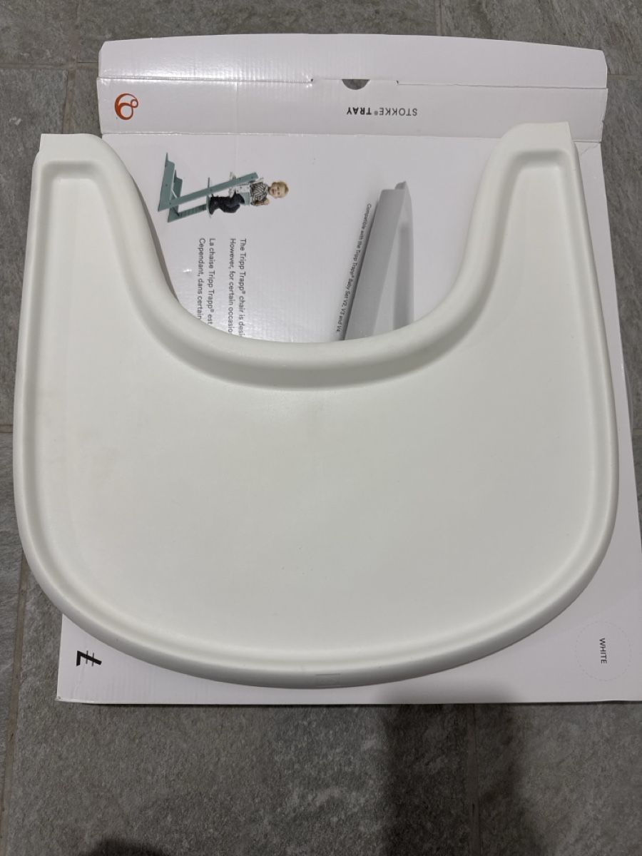 Stokke Seggioloni: STOKKE TRAY weiss – Usato da Menziken venduto da pau_q8jr 1