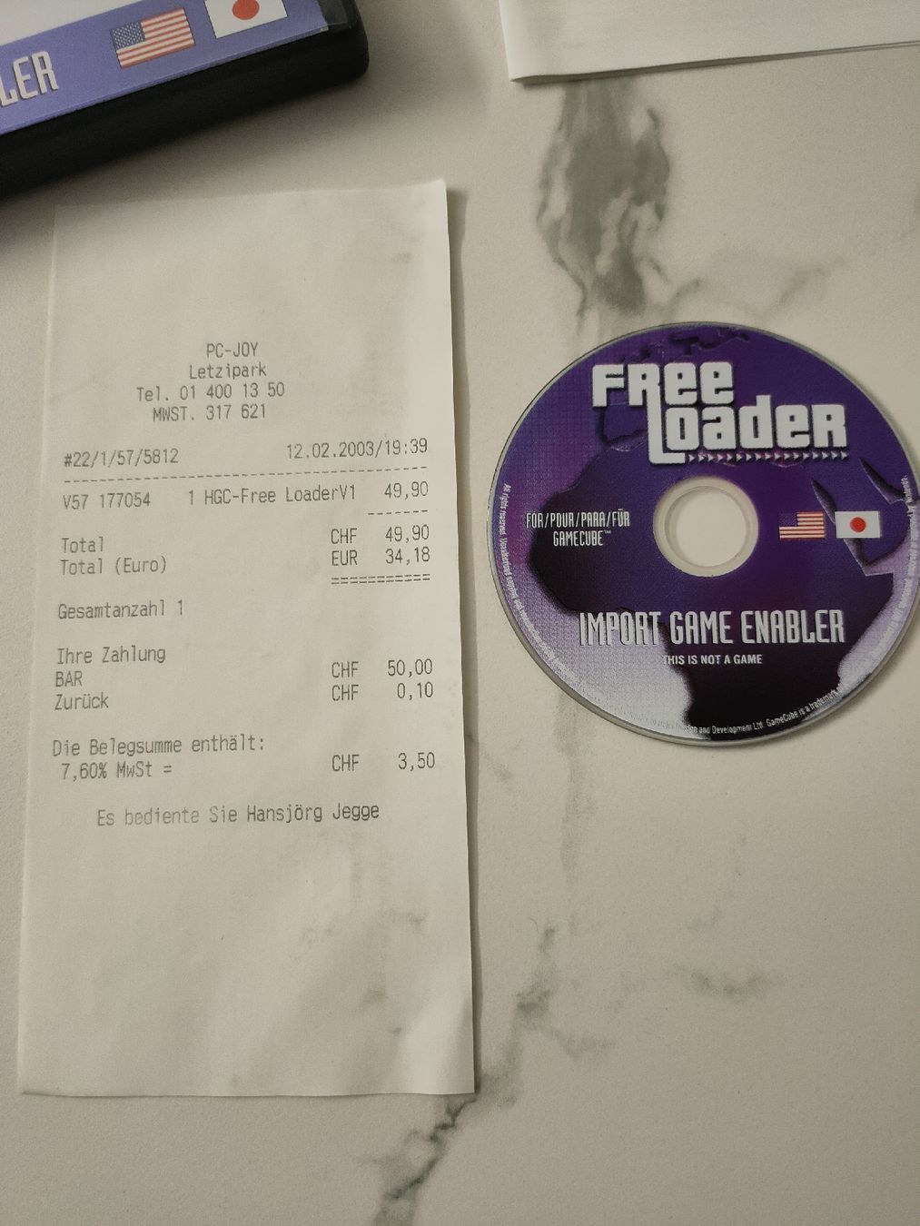 Nintendo Giochi: Gamecube Free Loader - Import Game Enabler - Komplett! – Usato da Oensingen venduto da ece_8k7q 1