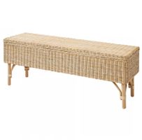 IKEA TOLKNING Bank Rattan 