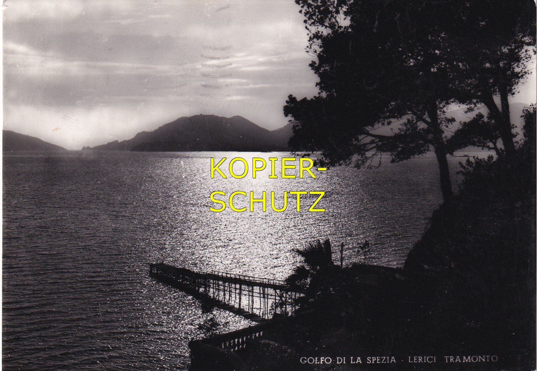 Cartoline postali: Golfo de La Spezia - Tramonto /mp – Usato da Hombrechtikon venduto da Rudolf07