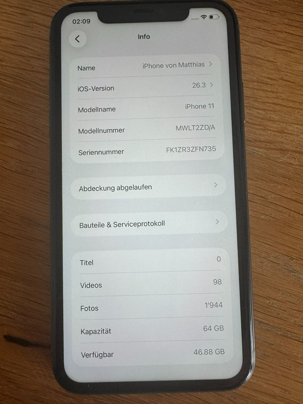 Apple Telefoni cellulari / Smartphones: Apple iPhone 11 Schwarz 64GB – Usato da Jona venduto da Zukl471 7