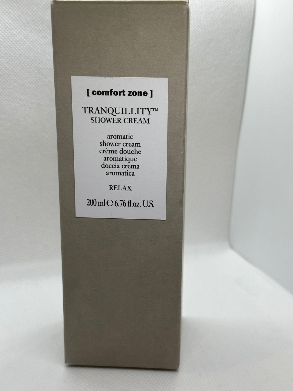Cura del viso: Tranquillity  comfort zone shower cream 200 ml – Nuovo e nell'imballaggio originale da Pully venduto da Natala
