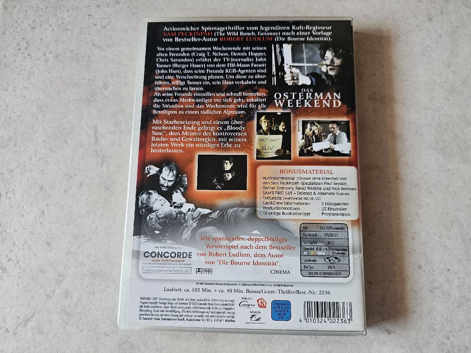 Tutti i DVDs: Das Osterman Weekend  -  Special Edition – Usato da Schneisingen venduto da backstore24 1