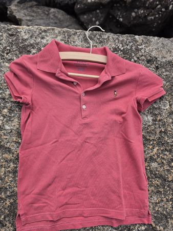 Polo Ralph Lauren Poloshirt rosa Grösse S getragen