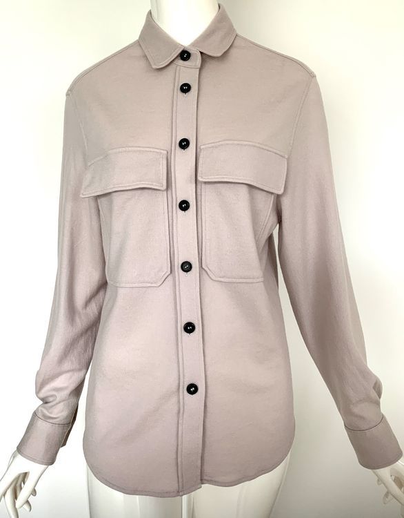 Windsor Jacken: WINDSOR Jacke Hemd Overshirt taupe - EU 36 – Gebraucht aus Bottmingen von Merkur_Basel 1
