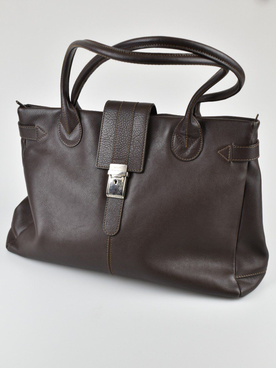 Picard Borse da donna: Picard Handtasche, braun, Leder – Usato da Nürensdorf venduto da 2ND_STORY