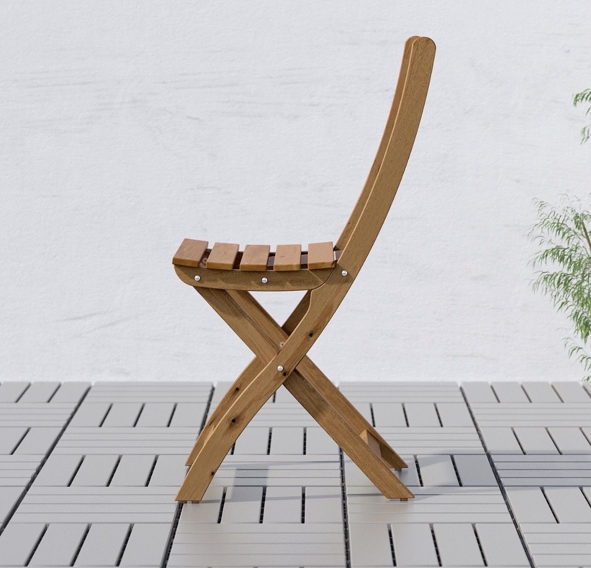 Ikea Set de table et chaises: Gartentisch mit Stuhl neuwertig Ikea – D'occasion à Zug par Tugiumerin 4