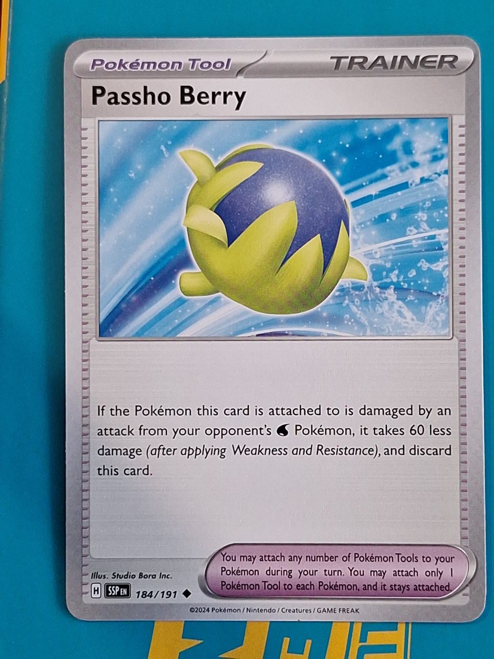 Pokémon Carte collezionabili: Passho Berry - Pokemon Surging Sparks – Usato da Altstätten SG venduto da GGsGameshop