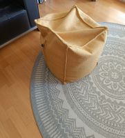 BYYU Dados Pouf Hocker Senfgelb | Modernes Design