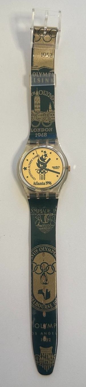 Swatch Uhren: SWATCH SWISS OLYMPIA ATLANTA 1996 – Gebraucht aus Gümligen von Delphi6