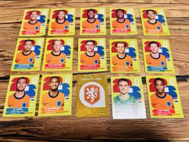 Panini WM 2026 Niederlande Sticker Konvolut