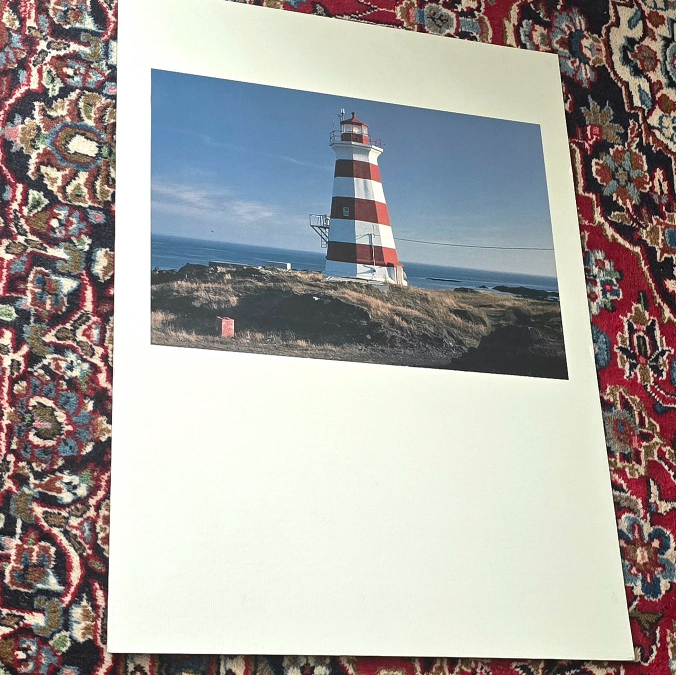 Grafica & Litografie: Wunderschöne Offset-Lithografie "Brier lsland Lighthouse" – Usato da Reinach BL venduto da Pendling 4