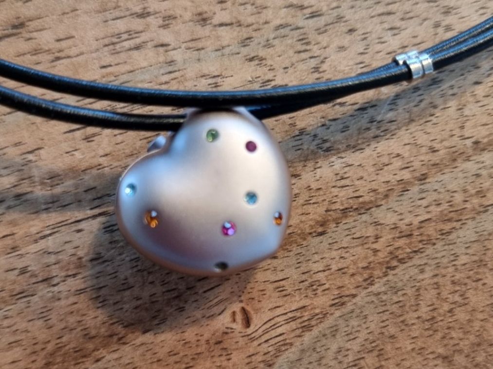 Altri accessori per orologi: Kette mit Herz-Uhr-Anhänger – Nuovo (secondo la descrizione) da Hombrechtikon venduto da kuckuck04 2