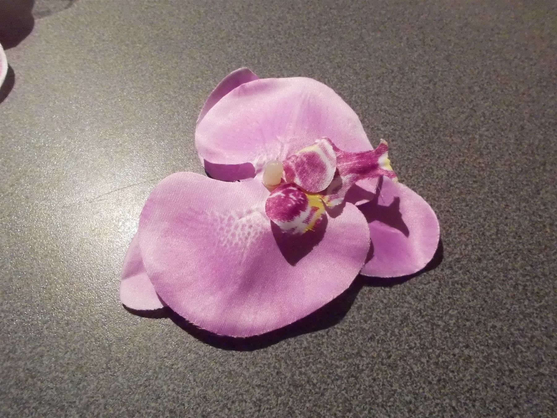 Haarschmuck: Haarspange Blüte, gross, rosa/pink – Neu und originalverpackt aus Zürich von abraxas1291
