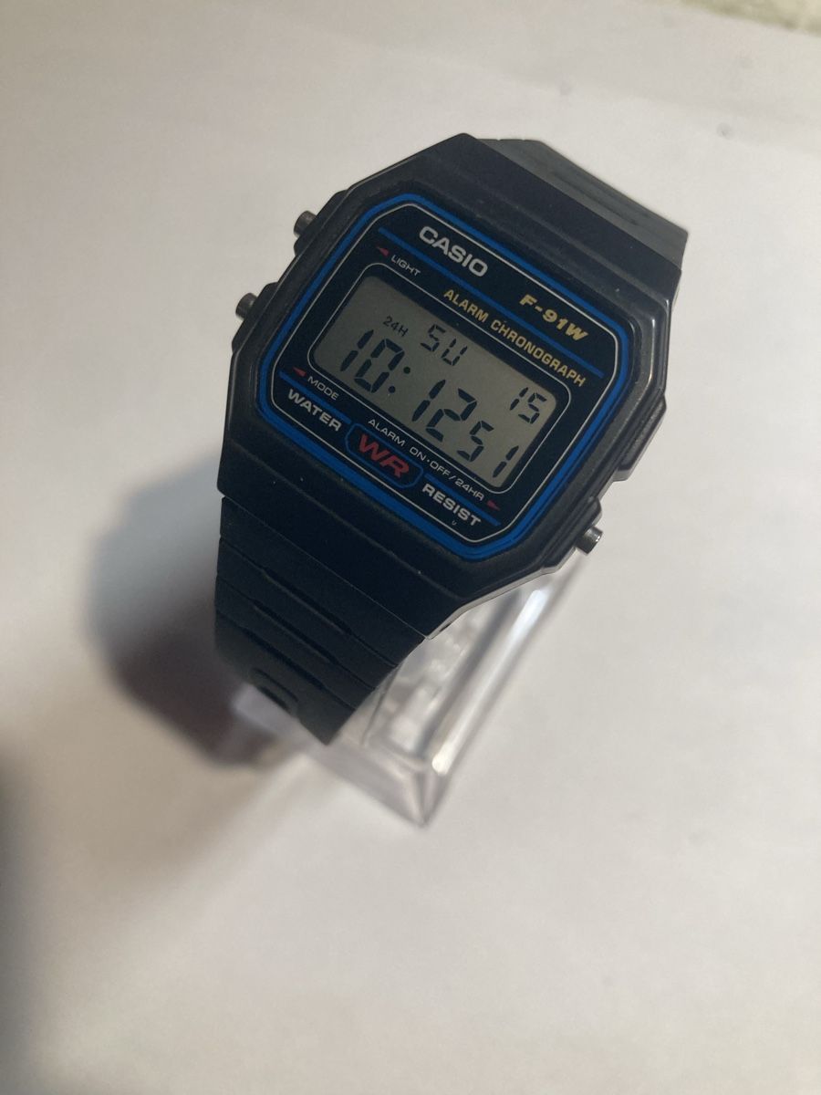 Casio Orologi: Casio wr w91F lcd uhr – Usato da Glattbrugg venduto da vintagemania 1